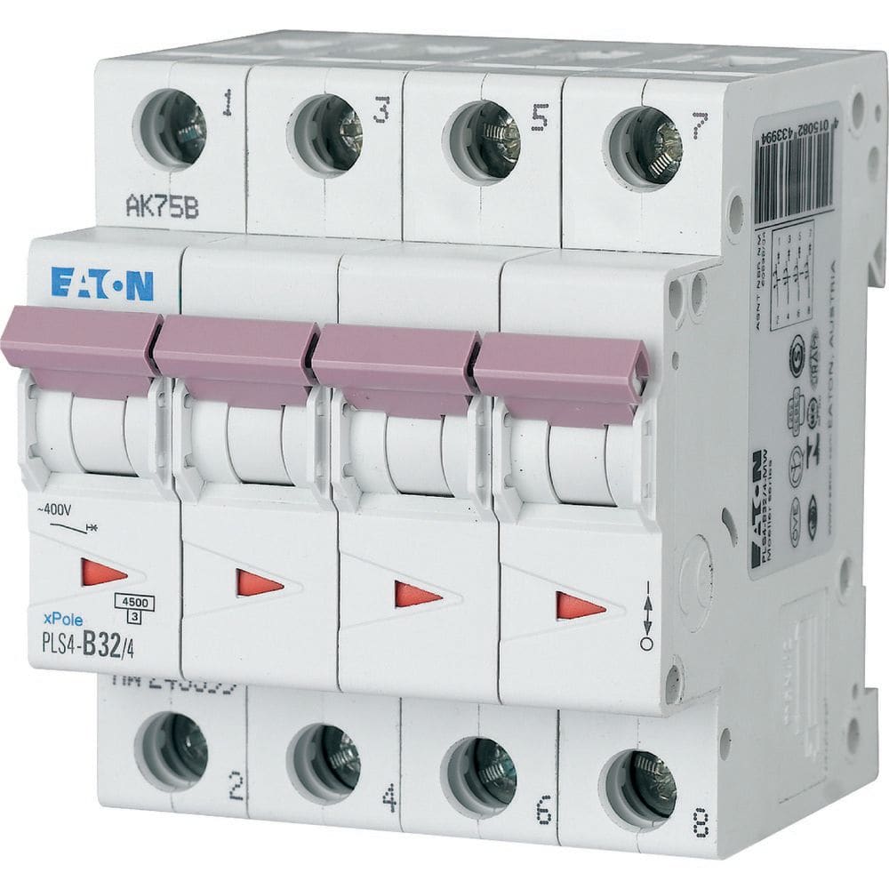 EATON EAO243425 PLS4-C32/4 INT. MT 4,5KA 4P C 32A