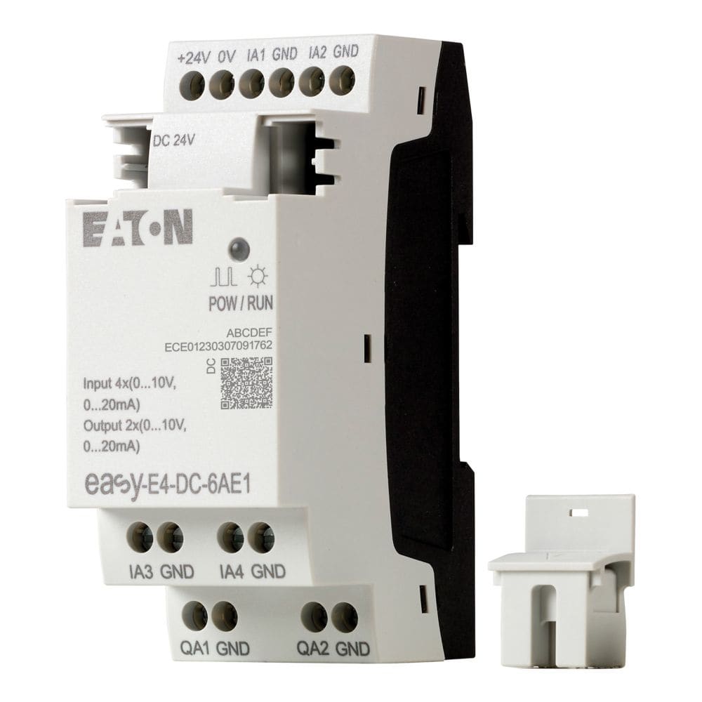 EATON EAO197223 EASY-E4-DC-6AE1_ESP. ANALOG. 4I 2U CONFI