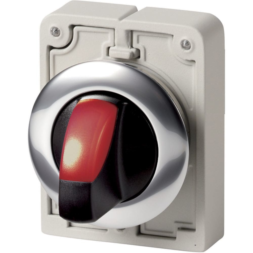 EATON EAO187025 M30C-FWRLK-R SELETT. LUM. 30MM ROSSO 2P.
