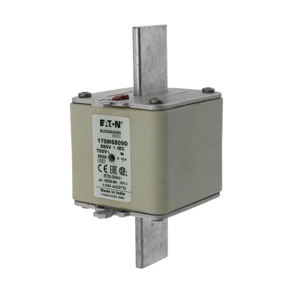 EATON EAO170M6809D 170M6809D FUSE 550A 690V AR DIN 3 HSDNH