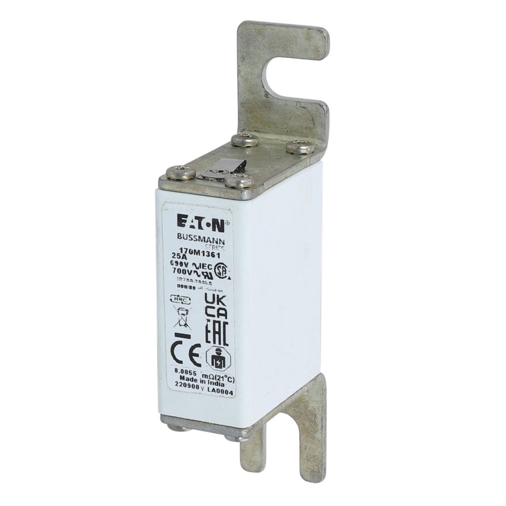 EATON EAO170M1361 170M1361 FUSE 25A 690V 000/80 GR UC