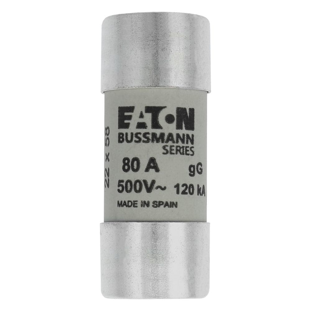 EATON EAOC22G80 C22G80 22X58, GG, 80A, 500VAC