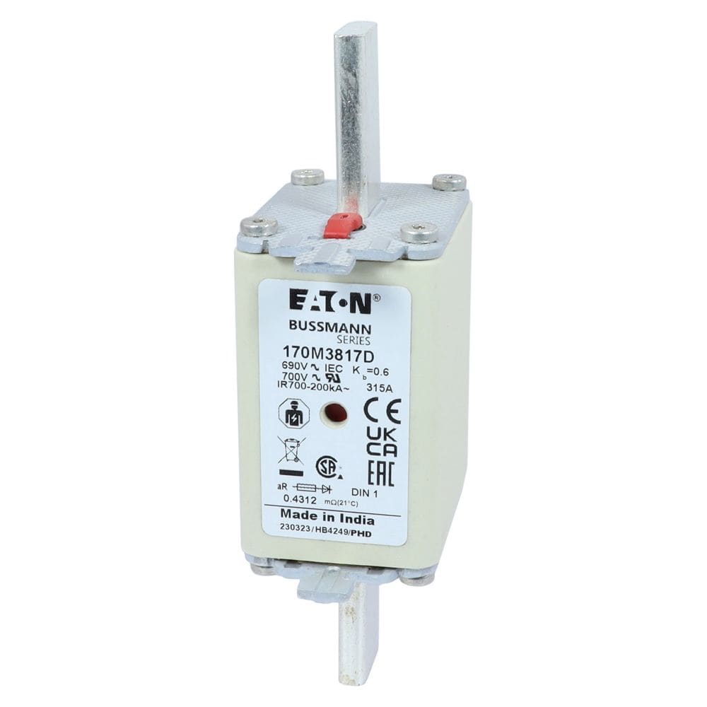 EATON EAO170M3817D 170M3817D FUSE 315A 690V AR DIN 1 HSDNH
