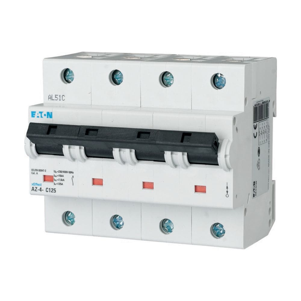 EATON EAO211812 AZ-4-C125 INT. MT 15KA 4P C 125A