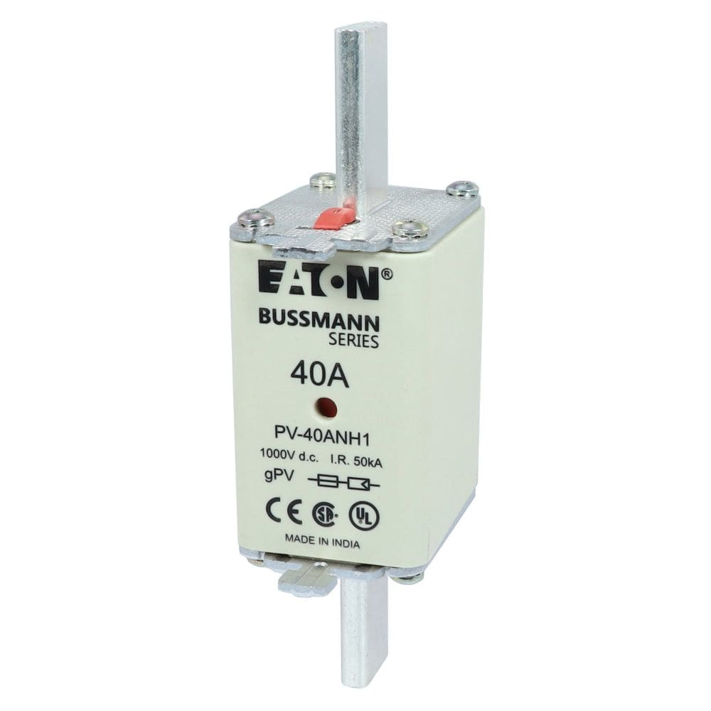 EATON EAOPV-40ANH1 PV-40ANH1 FUSE 40A 1000V DC PV SIZE 1 DU