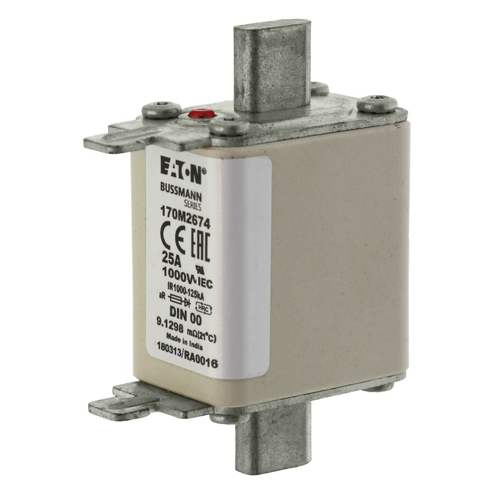 EATON EAO170M2674 170M2674 FUSE 25A 1000V DIN 00 AR