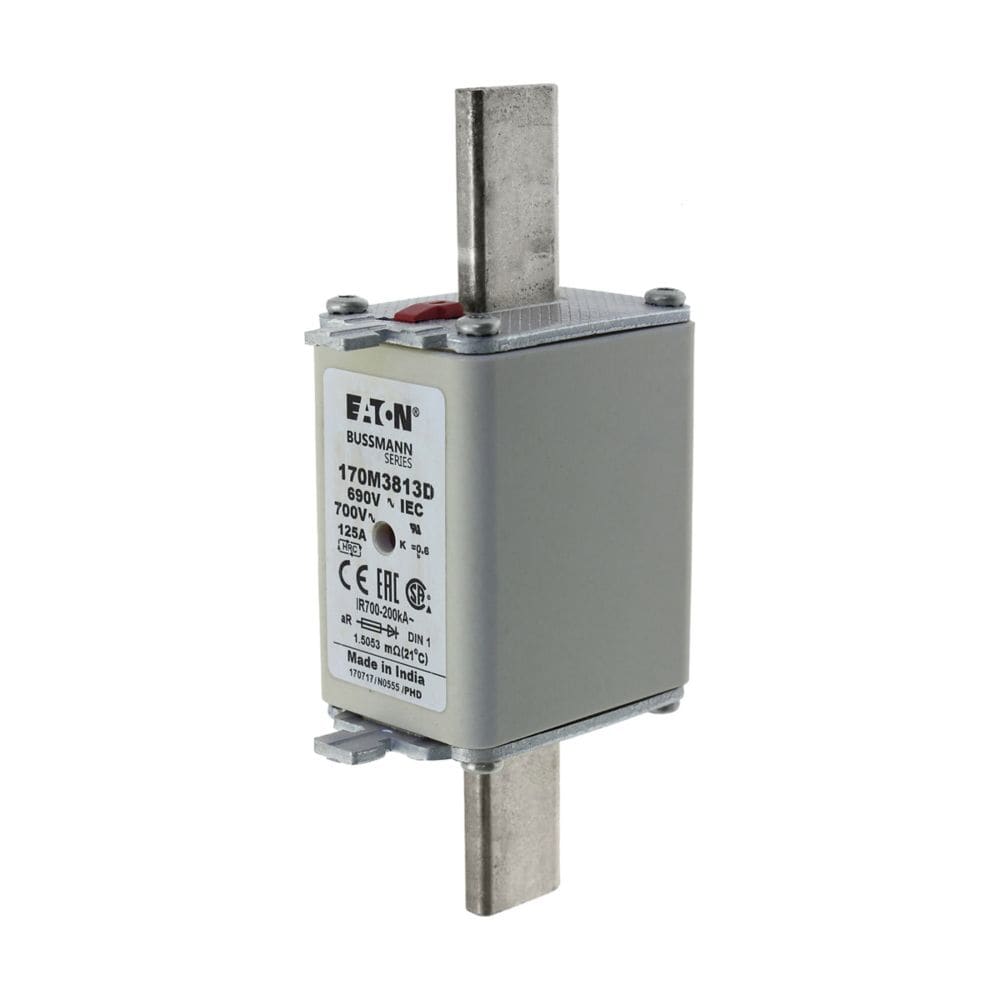 EATON EAO170M3813D 170M3813D FUSE 125A 690V AR DIN 1 HSDNH