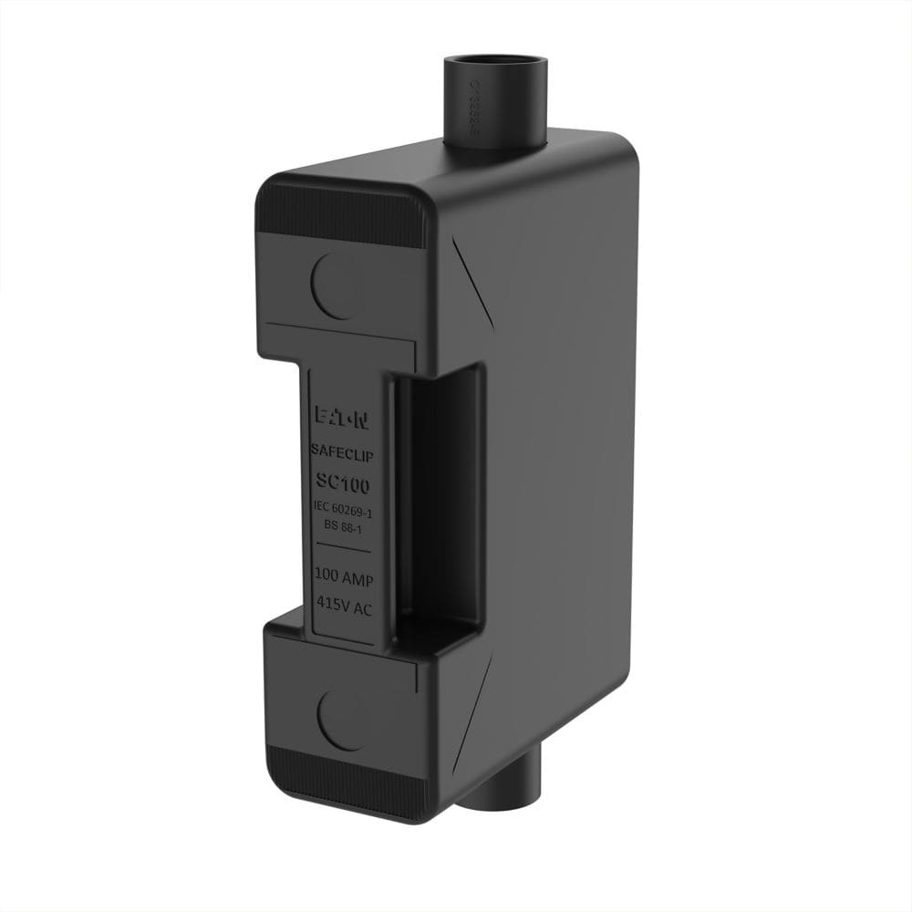 EATON EAOSC100H SC100H SAFECLIP 100A FRONT CONNECTED BLA