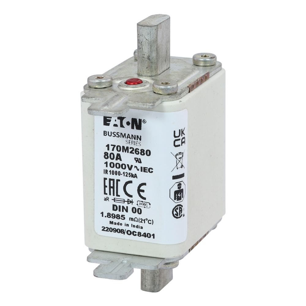 EATON EAO170M2680 170M2680 FUSE 80A 1000V DIN 00 AR