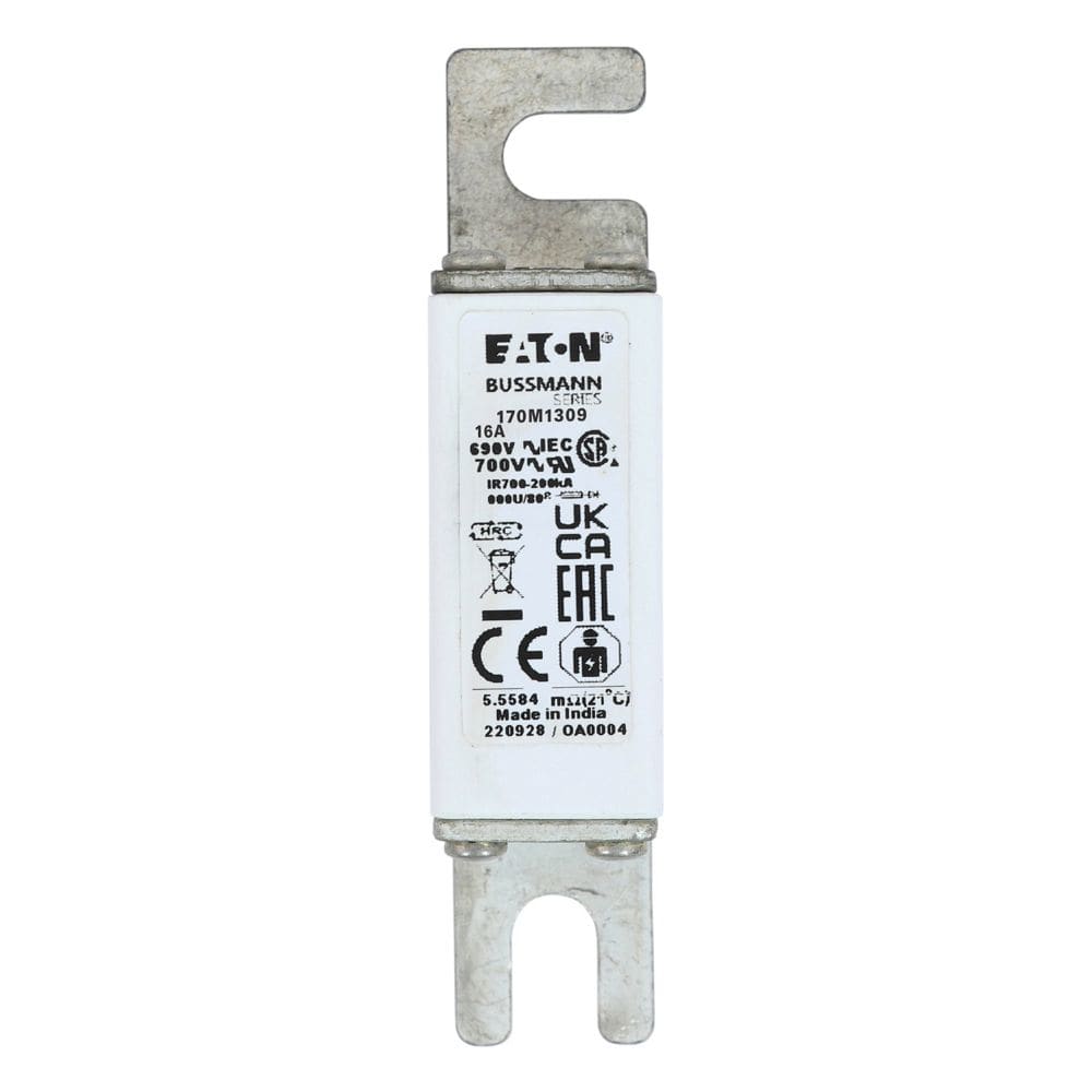 EATON EAO170M1309 170M1309 FUSE 16A 690V 000U/80 GR UC