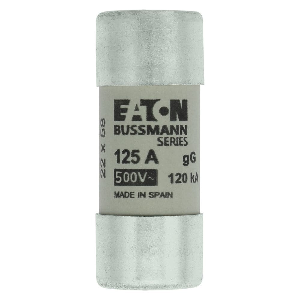 EATON EAOC22G125 C22G125 22X58, GG, 125A, 400VAC