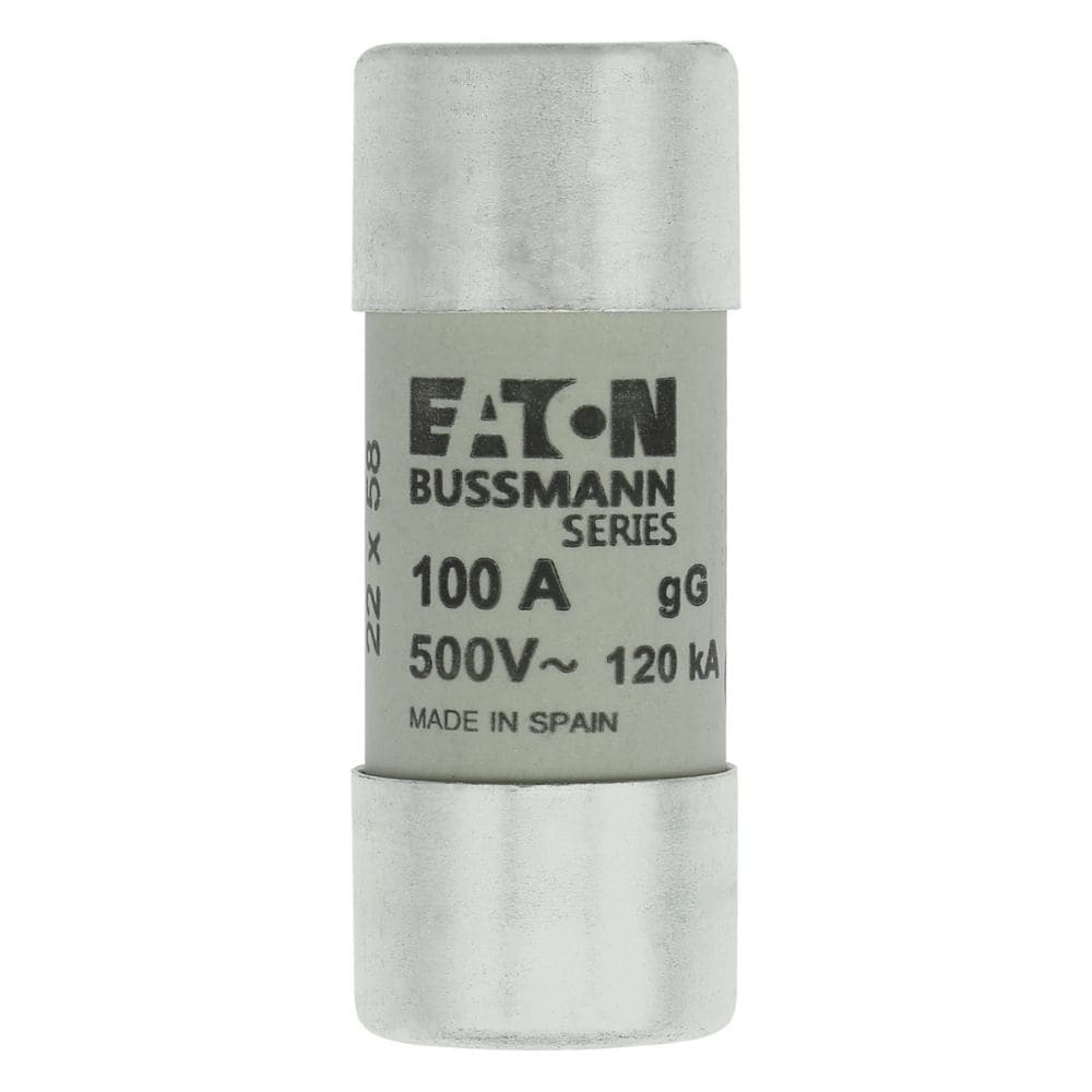 EATON EAOC22G100 C22G100 22X58, GG, 100A, 500VAC