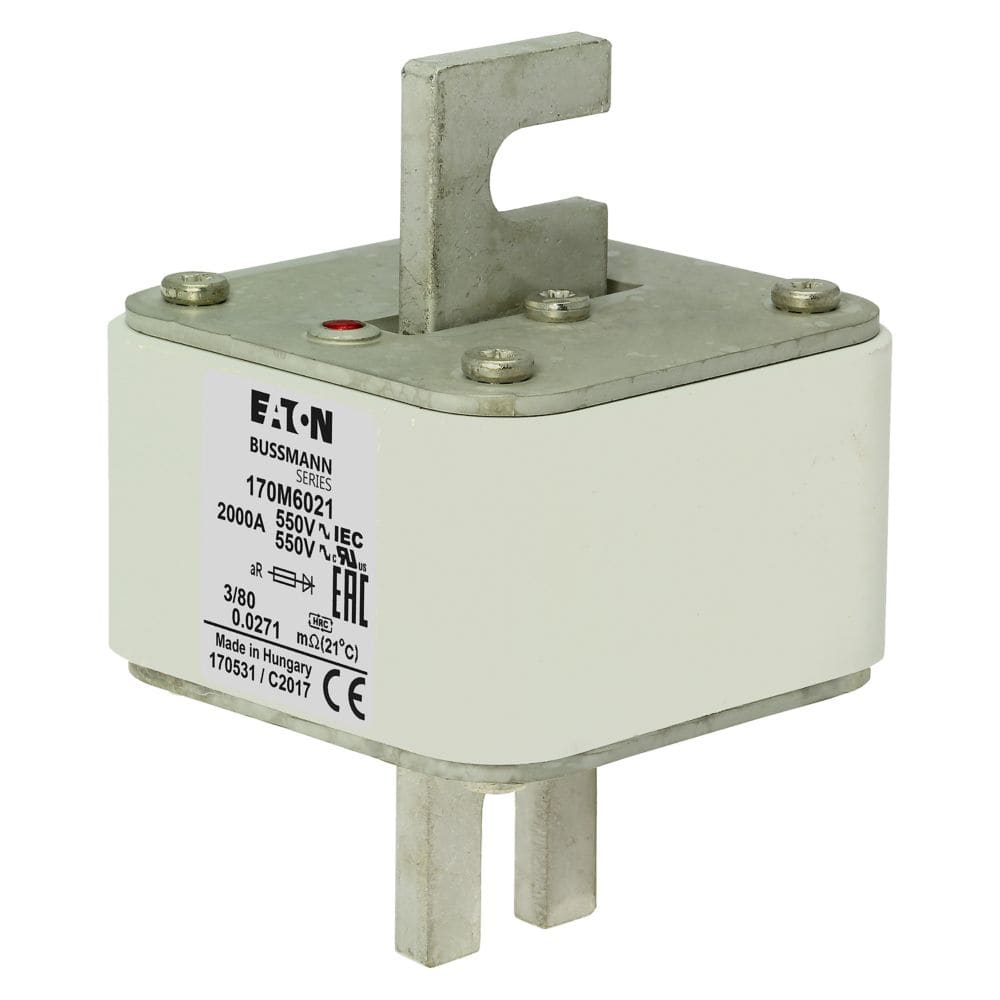 EATON EAO170M6021 170M6021 FUSE 2000A 550V 3/80 AR UR