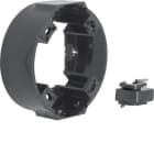 BERKER - BRK100101 CORNICE 1P A PARETE NERO LUC.