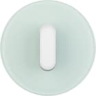 BERKER - BRK1001208300 PLACCA+TRAVRS.X INT/PULS.R.CLASS VETRO B