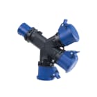 ROSI MATERIALE ELETT RCO1001402 MOLT. 3 VIE IP54 3P 16A 220V