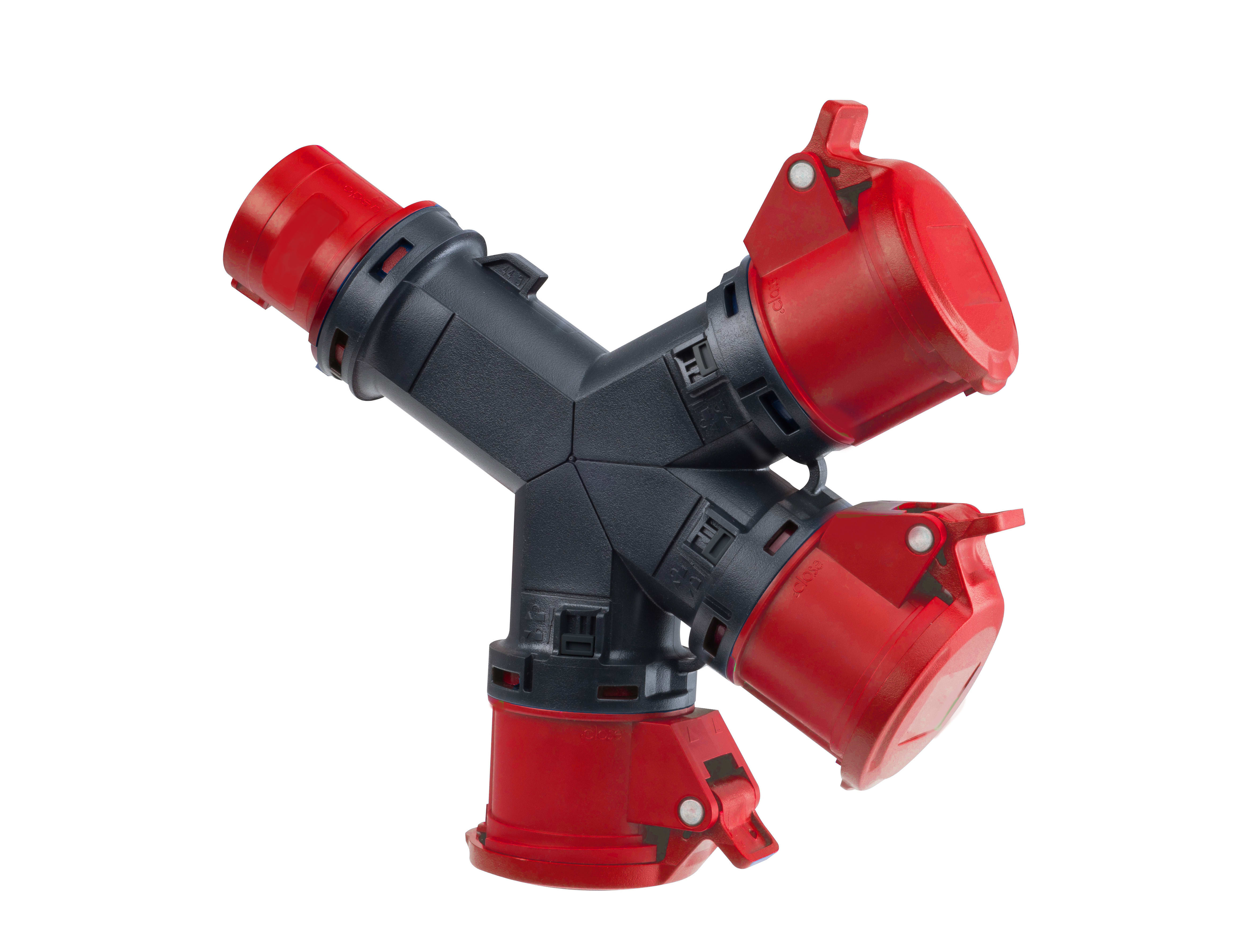 ROSI MATERIALE ELETT RCO1001405 MOLT. 3 VIE IP54 4P 16A 380V