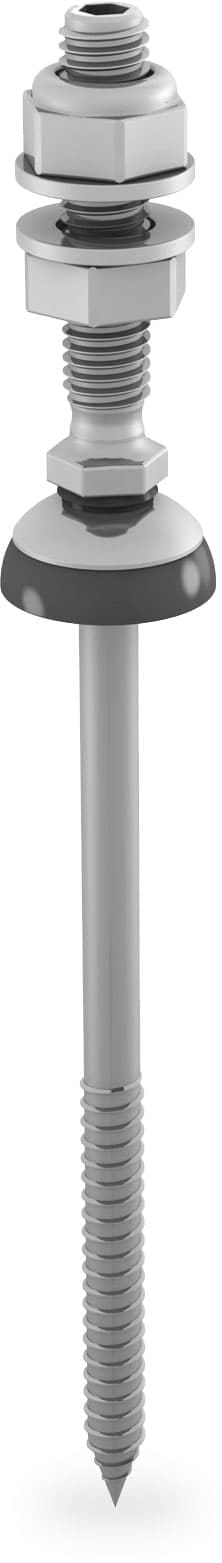 K2 - SYSTEMS GMBH K2S1001420 SOLIDRAIL SOLARFASTENER 8X200/70 W FZD