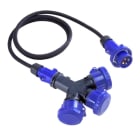 ROSI MATERIALE ELETT RCO1001552 MOLT. 3 VIE CEE IP67 + CAVO 3P 16A 220V