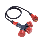 ROSI MATERIALE ELETT - RCO1001566 MOLT. 3 VIE CEE IP67 + CAVO 4P 32A 380V