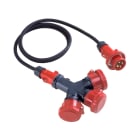 ROSI MATERIALE ELETT RCO1001567 MOLT. 3 VIE CEE IP67 + CAVO 5P 32A 380V