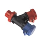 ROSI MATERIALE ELETT RCO1002001 MOLT. A 2 VIE IP67 SPINA 5P + 2 PR 220V