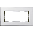 GIRA - GIR100210 MC 2X SENZA COC GIRA ESPRIT CROMO