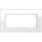 GIRA GGI100212 Abdeckrahmen 2f o.M. Gira Esprit G Weiss