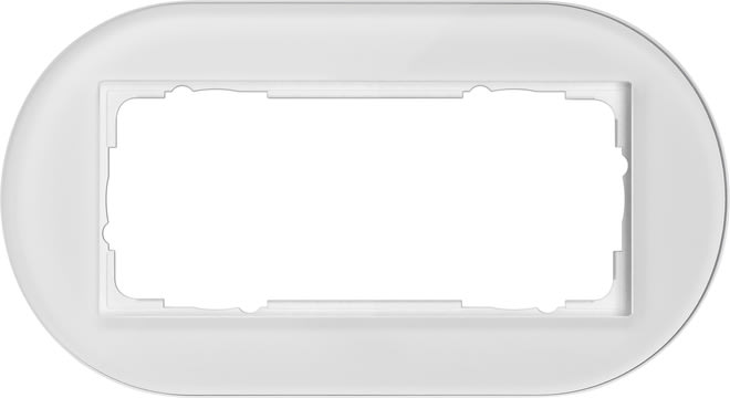 GIRA - GIR1002130 Abdeckrahmen 2f o.M. Gira Studio G Weiss