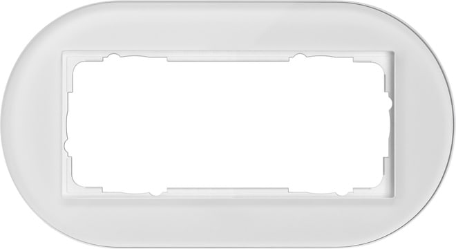 GIRA - GIR1002130 Abdeckrahmen 2f o.M. Gira Studio G Weiss