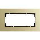 GIRA GGI1002217 Abdeckrahmen 2f o.M. Gira Esprit Alum.He
