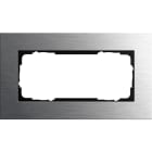 GIRA - GIR1002219 MC 2X SENZA COC GIRA ESPRIT ACCIAIO INOX