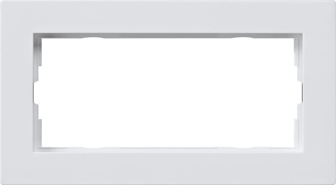 GIRA - GIR1002295 Abdeckrahmen 2f o.M. flach Gira E2 Reinw