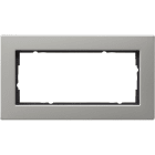 GIRA - GIR1002335 MC 2X SENZA COC MONTAGGIO PIATTO GIRA E2