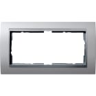 GIRA - GIR100236 Abdeckrahmen 2f o.M. Zwischenr. F Alu Gi