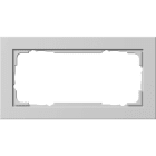 GIRA GGI100237 PLACCA 2-M S/COC GIRA E2 GRIGIO O