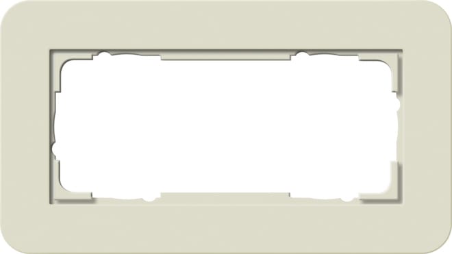 GIRA - GIR1002427 Abdeckrahmen 2f o.M. Gira E3 Sand/Anthra