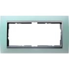 GIRA - GIR100251 Abdeckrahmen 2f o.M. Zwischenr. F Alu Gi