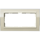GIRA GGI1002771 Abdeckrahmen 2f o.M. Zwischenr. CW Gira