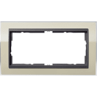 GIRA - GIR1002778 Abdeckrahmen 2f o.M. Zwischenr. AN Gira