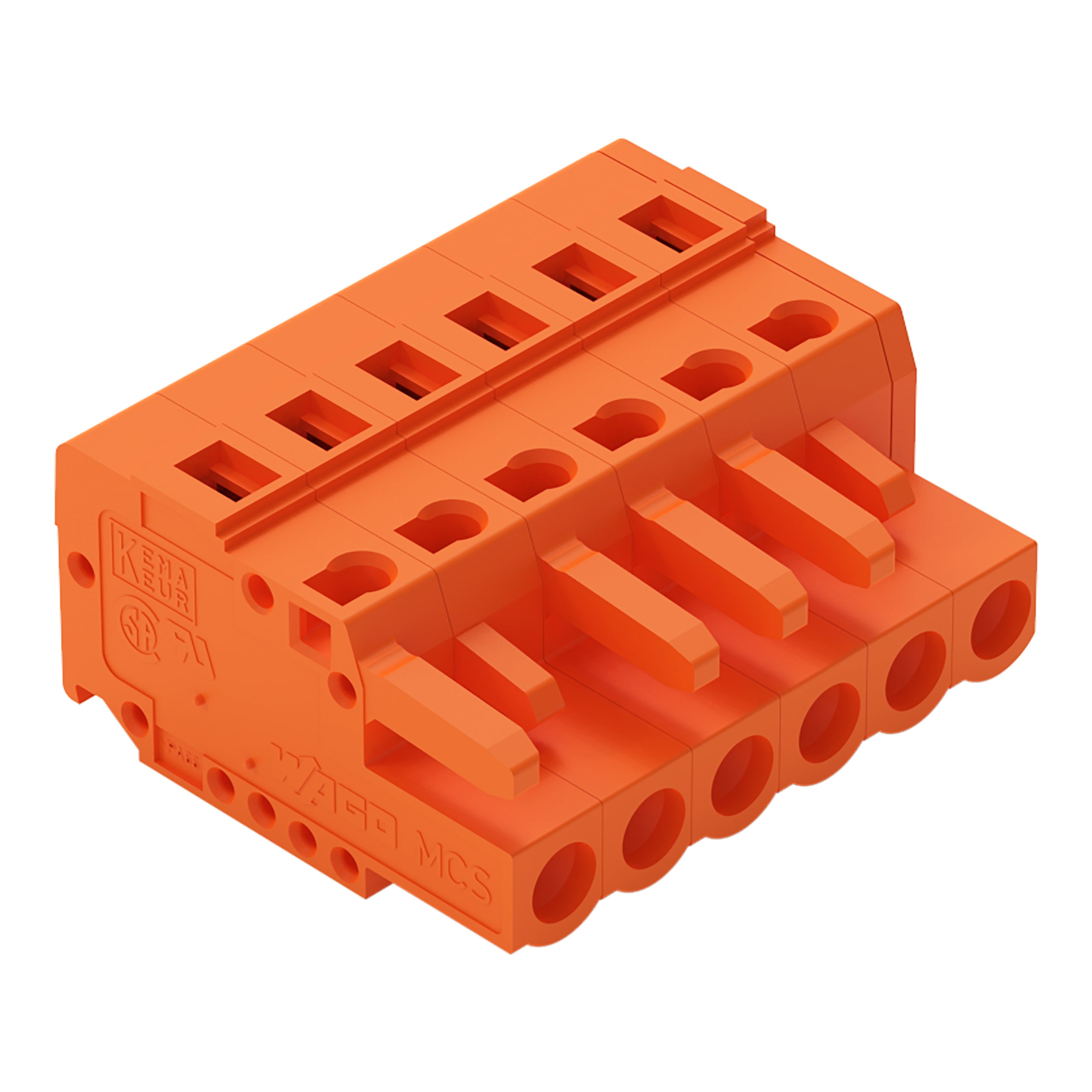 WAGO ITALIA SRL WAG231-306/026-000 CONNETTORE FEMMINA PER 1 CONDUTTORE CAGE