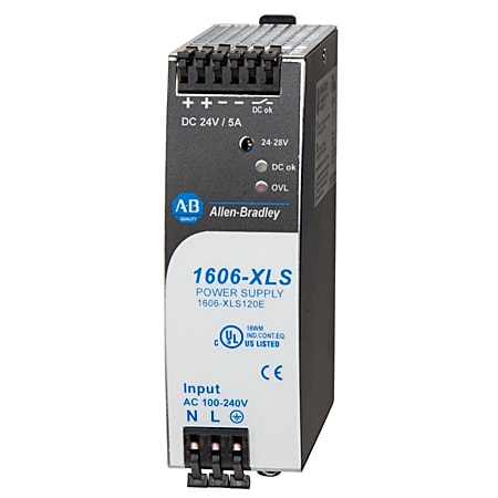 ROCKWELL AUTOMATION RCK1606-XLS120E XLS POWER SUPPLY 120W 24VDC 5A