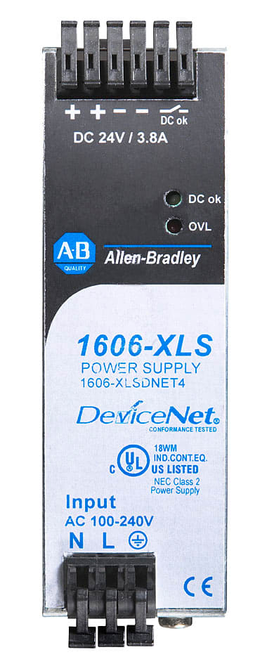 ROCKWELL AUTOMATION - RCK1606-XLSDNET4 1606 XLS 4 A DEVICENET PSY POWER SUPPLY
