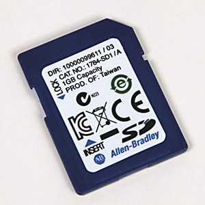 ROCKWELL AUTOMATION RCK1784-SD1 INDUSTRIAL 1GB SECURE DIGITAL CARD