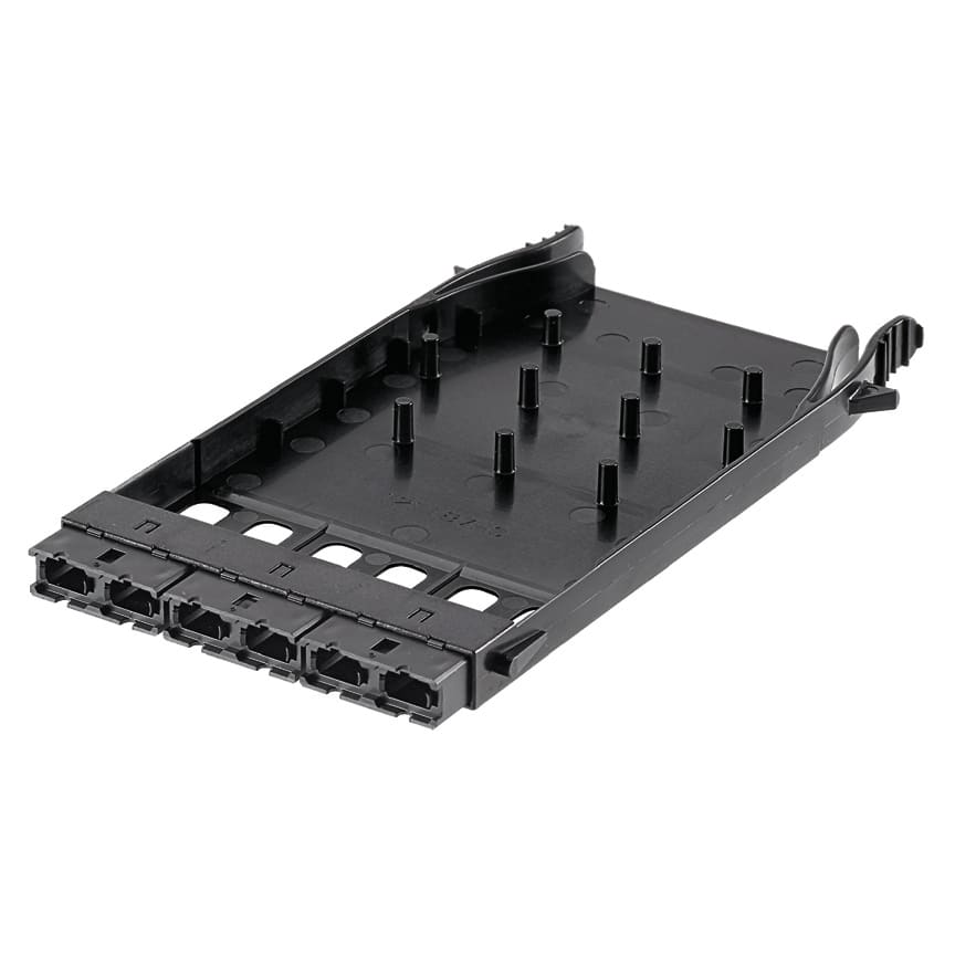 PANDUIT - PANFHMP-6-BCG THIS HD FLEX FIBER ADAPTER PANEL FEATURE