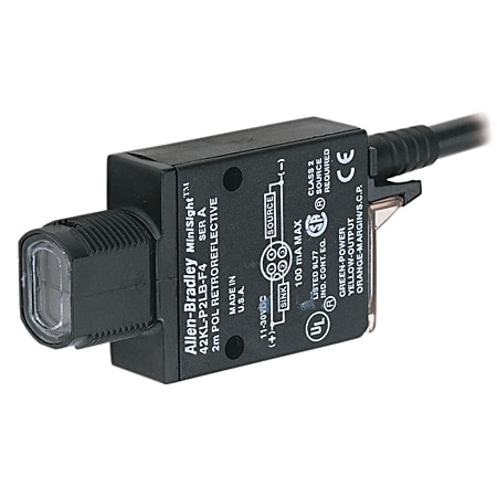 ROCKWELL AUTOMATION RCK42KL-U2LB-F4 MINISIGHT PHOTOELECTRIC SENSOR