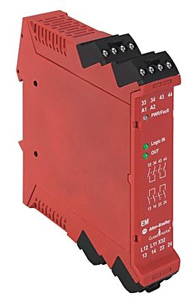 ROCKWELL AUTOMATION - RCK440R-D22R2 GUARDMASTER DUAL INPUT SAFETY RELAY