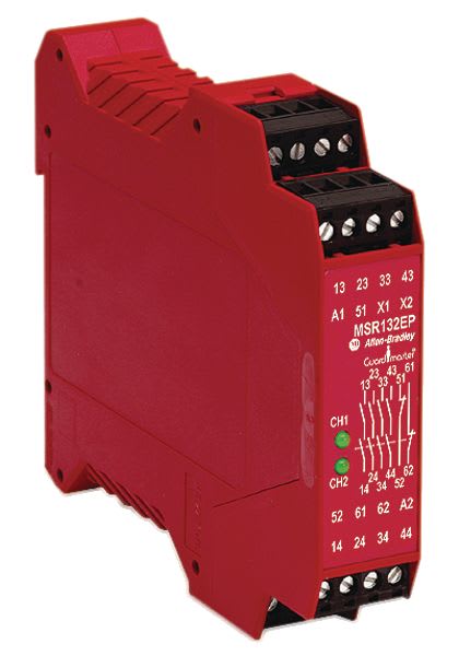 ROCKWELL AUTOMATION - RCK440R-E23191 GUARDMASTER MSR132E SAFETY RELAY