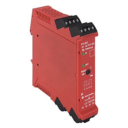 ROCKWELL AUTOMATION - RCK440R-S12R2 GUARDMASTER SINGLE INPUT SAFETY RELAY
