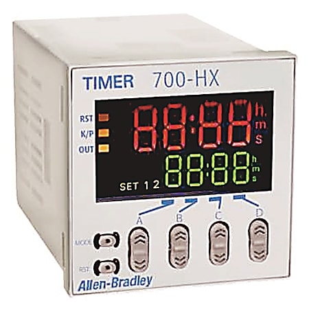 ROCKWELL AUTOMATION - RCK700-HX86SA17 100-240V LCD DISPLAY DIGITAL TIME RELAY